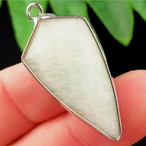 New Natural Hemimorphite Arrow Pendant.